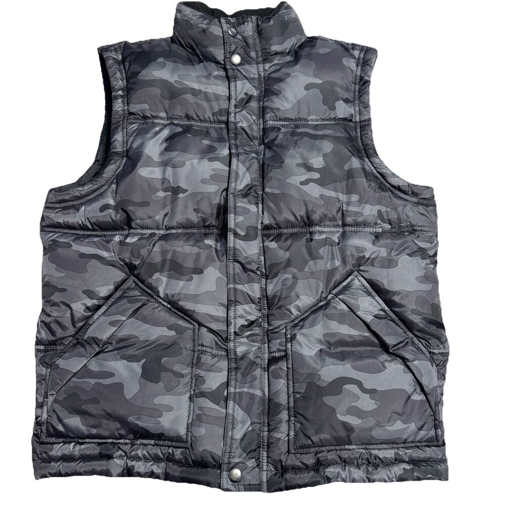 GAP Kids Camo Puffer Vest, Size XL Kids 12